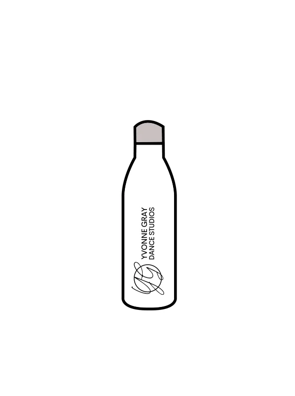 YG - WATER BOTTLE WHITE (IN-STOCK)