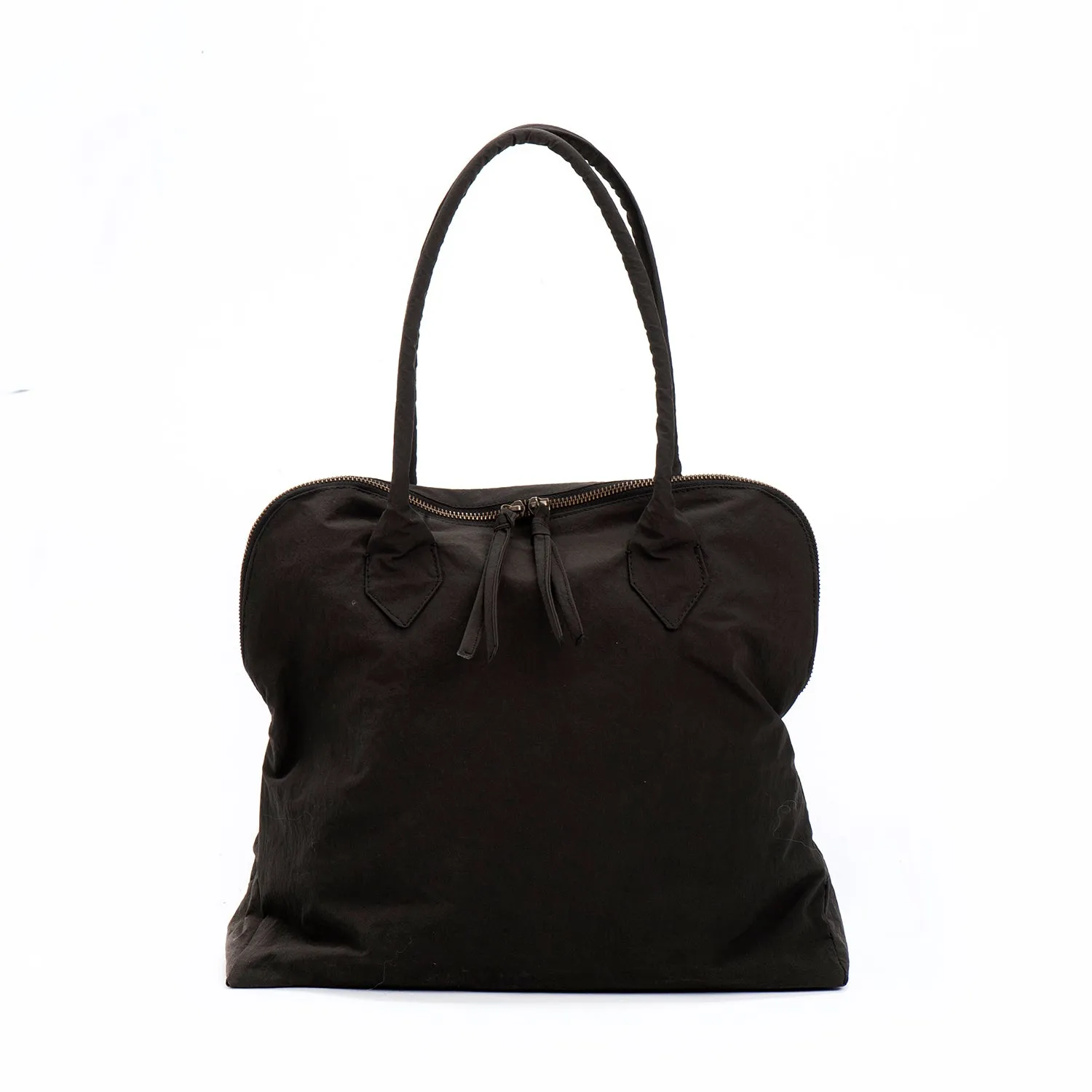 YOKO Black Vegan Lightweight Fabric Bag