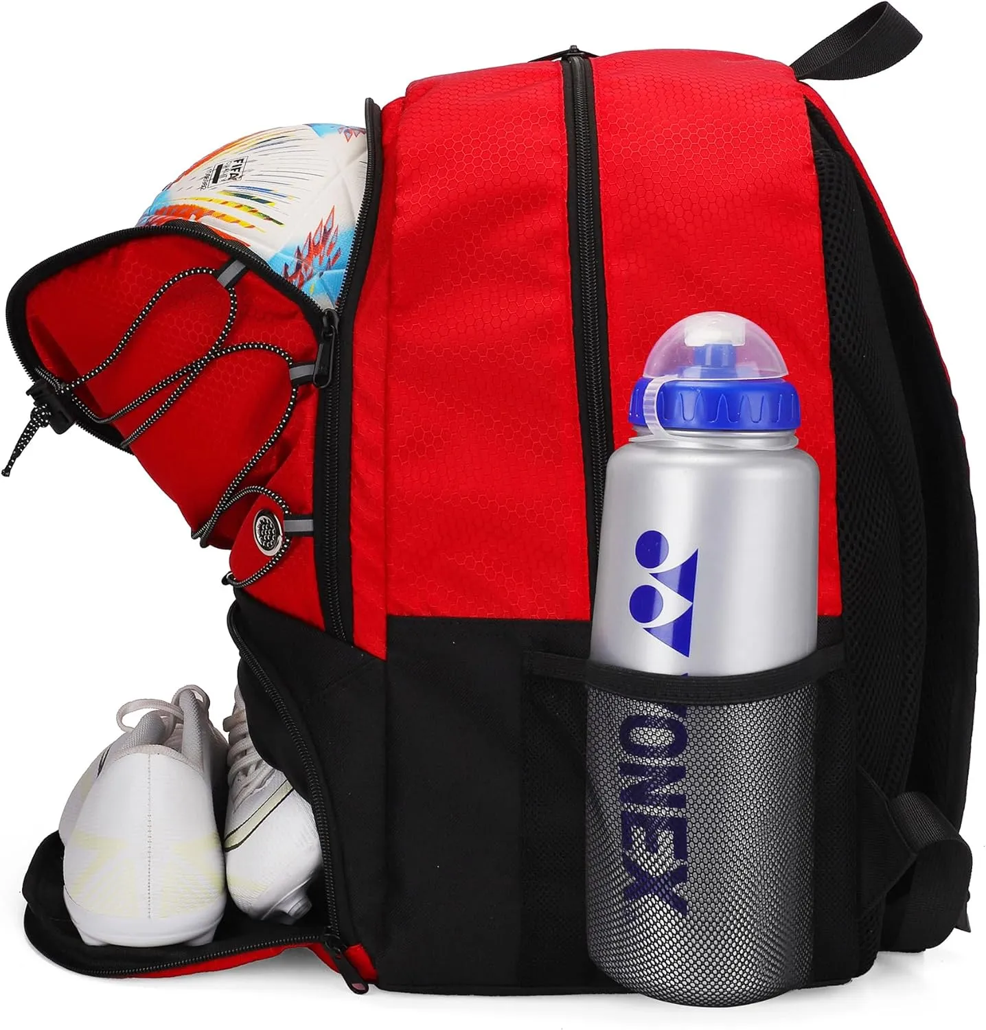 Youth Soccer Bag-Soccer Backpack&Backpack for Football Basketball,with Ball Compartment Separate Cleat Package