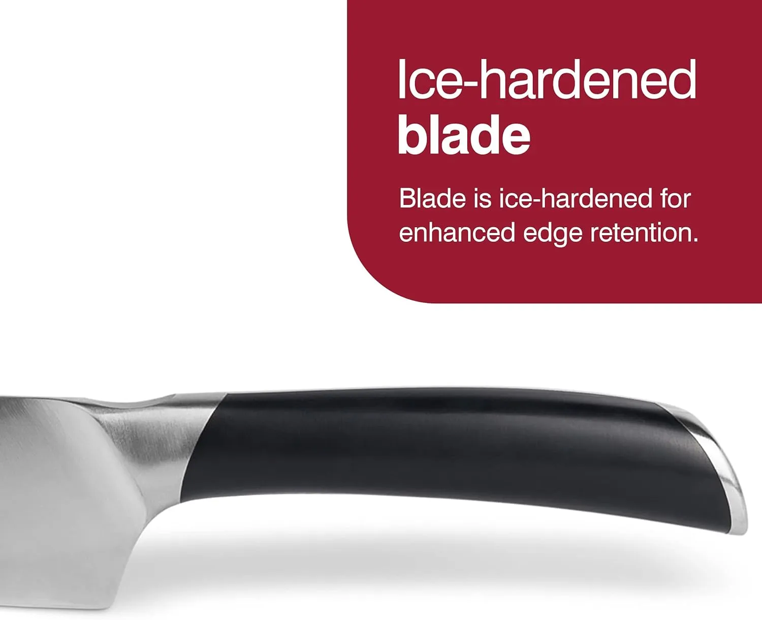 Zyliss Comfort Pro Paring Knife - Full Tang Vegetable & Fruit Knife - Ice Hardened Stainless Steel Peeling & Paring Knife - Cutlery with Antibacterial Handle - Black/Stainless Steel - 4.5 inches